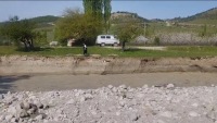 Qubada yol problemi xəstənin həyatını təhlükəyə atdı-ANBAAN GÖRÜNTÜ-VİDEO