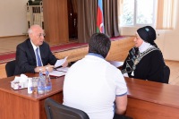 Zakir Fərəcov növbəti səyyar qəbul təşkil edib-FOTOLAR
