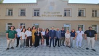 Xarici ölkələrdən olan könüllülər Sumqayıtda…-FOTO/VİDEO