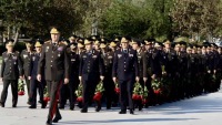 DİN əməkdaşları Anım günü münasibətilə Zəfər parkını ziyarət ediblər