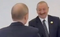 İlham Əliyevlə Putinin salamlaşma anı… – VİDEO