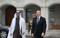 Şuşada rəsmi qarşılanma mərasimindən - Fotolar