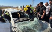 Culfa-Ordubad yolunda “Hyundai” aşdı - Sürücü köməksiz qaldı