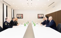Vilayət Eyvazov Qazaxıstan DİN-in nümayəndələri ilə görüşdü - Foto