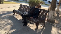 Sumqayıtda parkda dəhşət: kişi oturacaqda dünyasını dəyişdi-HADİSƏ YERİNDƏN GÖRÜNTÜLƏR...