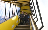 Prezident Danimarkaya getdi - Fotolar