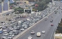 Bu yollarda tıxac var