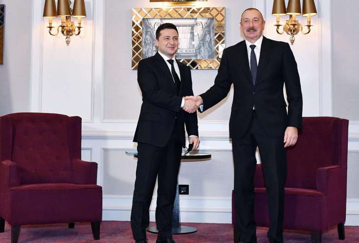 Volodimir Zelenski İlham Əliyevə təbrik məktubu ünvanladı