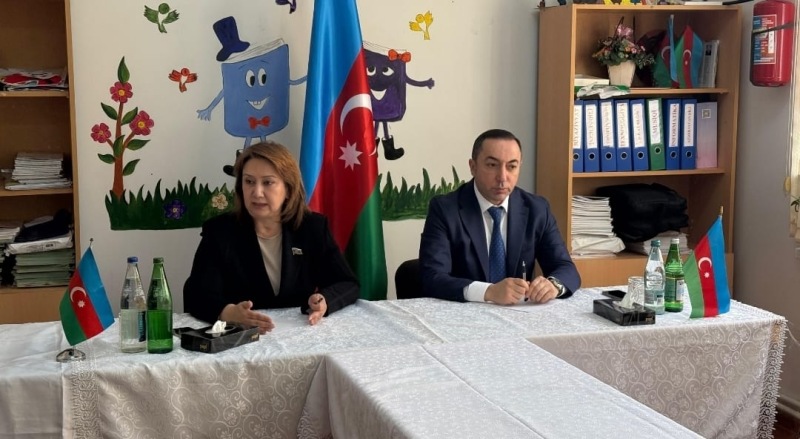 “Deputat və bələdiyyə sədri Yaşıldərədə vətəndaşlarla görüşdü”-FOTOLAR