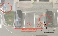 Bakıda obyektin qarşısındakı özəl parkinq müzakirə yaratdı - FOTO