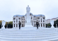 Sumqayıtda Ulu Öndər Heydər Əliyevin anım günü qeyd edilib-FOTOLAR