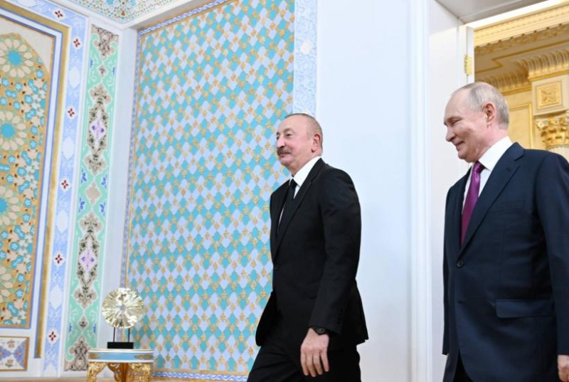 Putin İlham Əliyevə təşəkkür etdi
