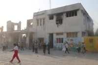 Çində İrandakı məktəbə zərbə insanlıq əxlaqına qarşı cinayət adlandırıldı