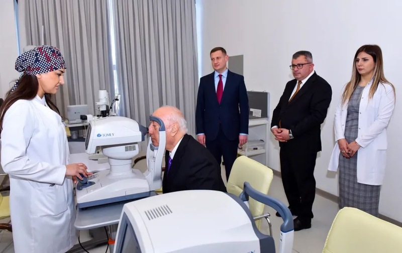 Paytaxta getməyə ehtiyac qalmadı: Sumqayıtda yeni Göz Mərkəzi açılıb-FOTOLAR