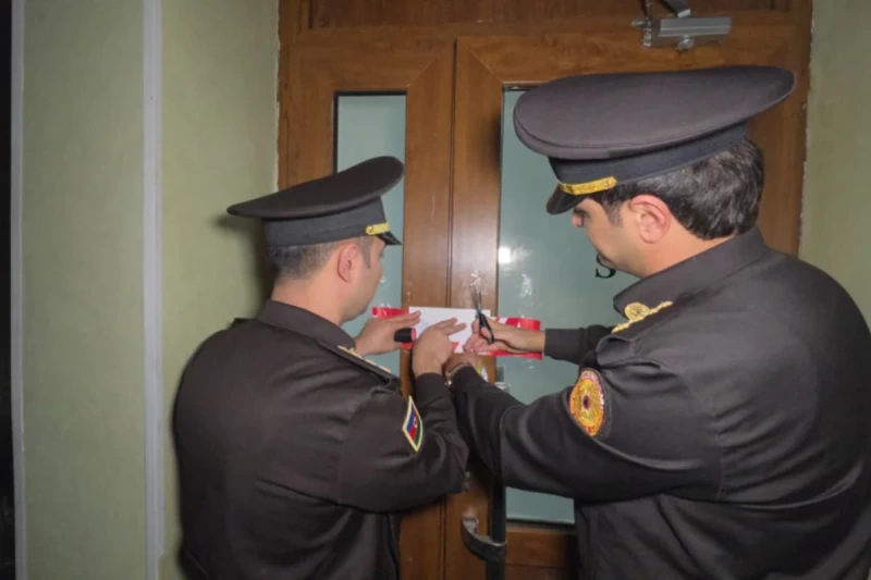 Bakıda şadlıq sarayı bağlandı - VİDEO