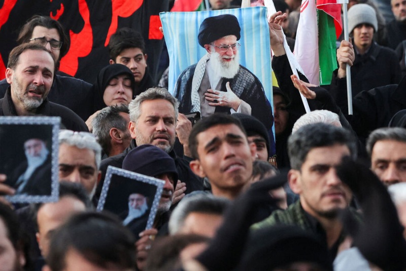 Xameneinin ölümündən 40 gün keçir - FOTO