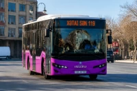 Bu marşrut üzrə hərəkət edən avtobuslar yenilənəcək
