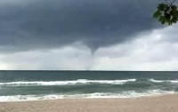 Qara dəniz üzərində iki tornado Rizə sakinlərini qorxuya saldı