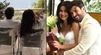 “Daha 17”nin Şebnemi həyat yoldaşı ilə romantik paylaşım etdi - FOTO