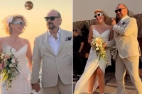 60 kilo arıqlayan məşhur tenor 7-ci dəfə evləndi - FOTO