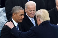 Tramp Obama, Buş və Baydenlə futbol matçı izləmək istəyir